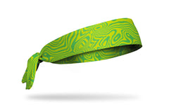 Hazy Halftone Flex Tie Headband