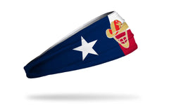 Lone Star Catching: Gold Logo Texas Flag Big Bang Lite Headband