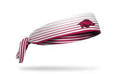 University of Arkansas: Gradient Stripe Flex Tie Headband