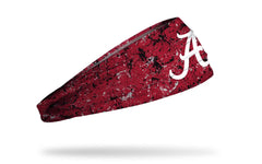 University of Alabama: Splatter Crimson Big Bang Lite Headband