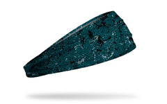 Green Silver Black Splatter Big Bang Lite Headband