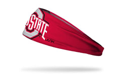 Ohio State: Oversized Logo Scarlet Big Bang Lite Headband
