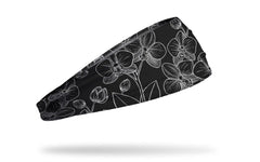 Onyx Orchids Big Bang Lite Headband