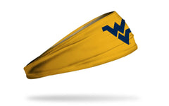 West Virginia University: Logo Gold Big Bang Lite Headband