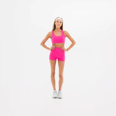 Women's Breakthrough High Rise Short 3": Azalea