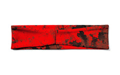Red Grunge Infinity Headband
