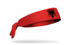 Albania Flag Tie Headband