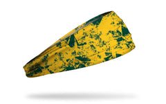 Gridiron Green Gold Big Bang Lite Headband