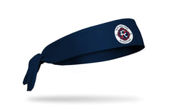 New England Revolution: Logo Navy Flex Tie Headband
