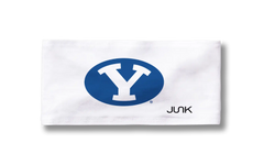 Brigham Young University: Y Logo White Big Bang Lite Headband