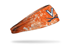 University of Virginia: Grunge Orange Big Bang Lite Headband