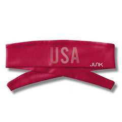United Red Flex Tie Headband
