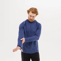 Men's Breakthrough Hoodie: Blue Heather