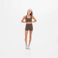 Women's Breakthrough High Rise Short 3": Mocha